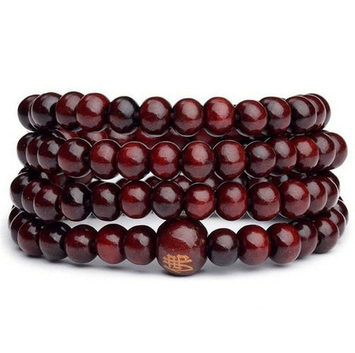 9 Styles 6mm Natural Sandalwood Buddhist Buddha Wood Prayer Beaded