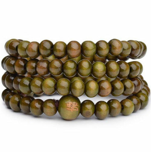 9 Styles 6mm Natural Sandalwood Buddhist Buddha Wood Prayer Beaded