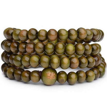 9 Styles 6mm Natural Sandalwood Buddhist Buddha Wood Prayer Beaded