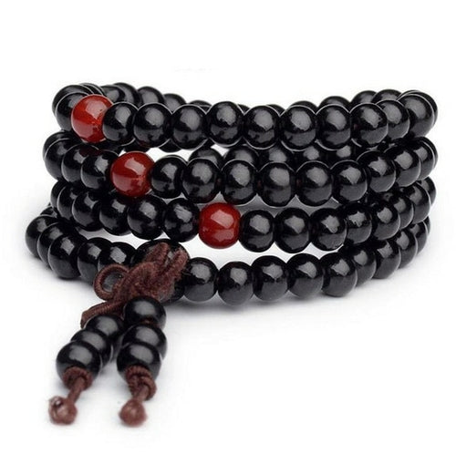 9 Styles 6mm Natural Sandalwood Buddhist Buddha Wood Prayer Beaded