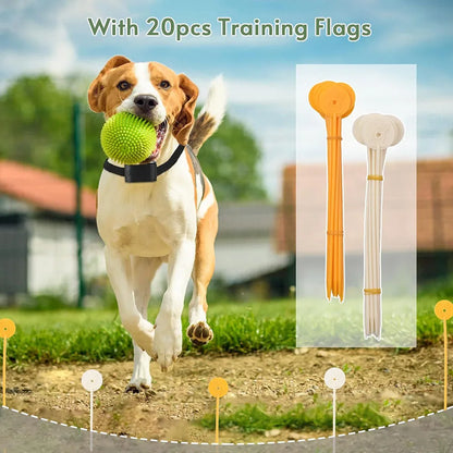 Electric Pet Fence Collars for Stubborn Dogs In-ground/Aboveground Pet