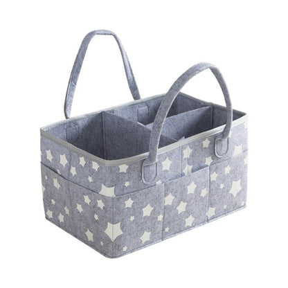 Baby Diaper Organizer Multi function Infant Nursery Bag Nappy Caddy