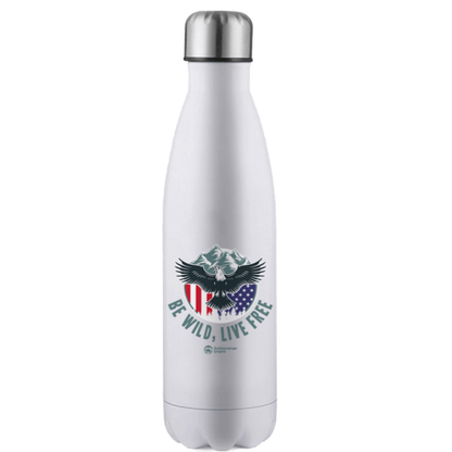 Be Wild Be Free Stainless Steel Water Bottle