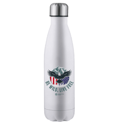 Be Wild Be Free Stainless Steel Water Bottle