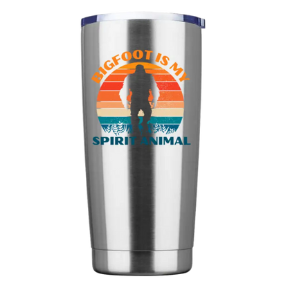 Bigfoot Is My Spirit Animal 20oz Tumbler