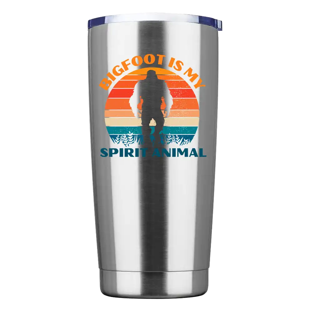 Bigfoot Is My Spirit Animal 20oz Tumbler