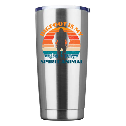 Bigfoot Is My Spirit Animal 20oz Tumbler