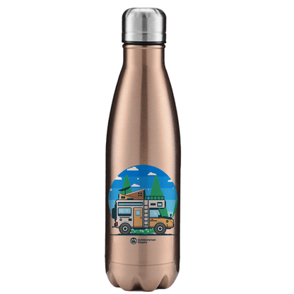 Funny Camping Stainless Steel Water Bottle