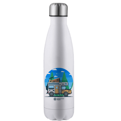 Funny Camping Stainless Steel Water Bottle