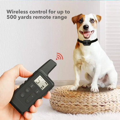 Electric Dog Training Collar Waterproof Pet Remote Control