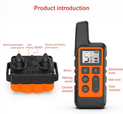 Electric Dog Training Collar Waterproof Pet Remote Control