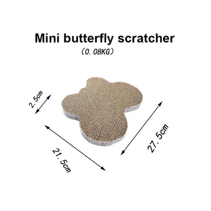 Wear-resistant Cat Scratch Pad Fish Shape Mini Cat Scratcher Board