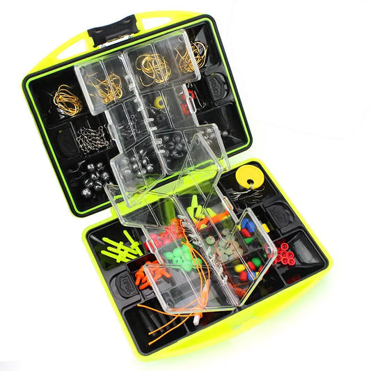 184 pcs Outdoor Fishing Accessories Box Set