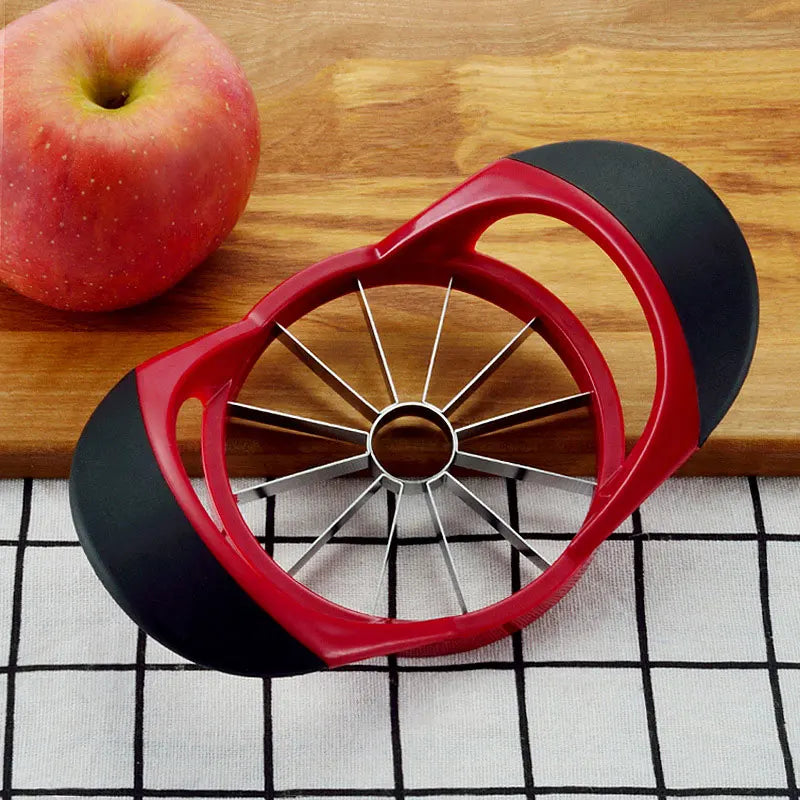 Apple Slicer Upgraded Version 12-Blade Large Apple Corer, Stainless