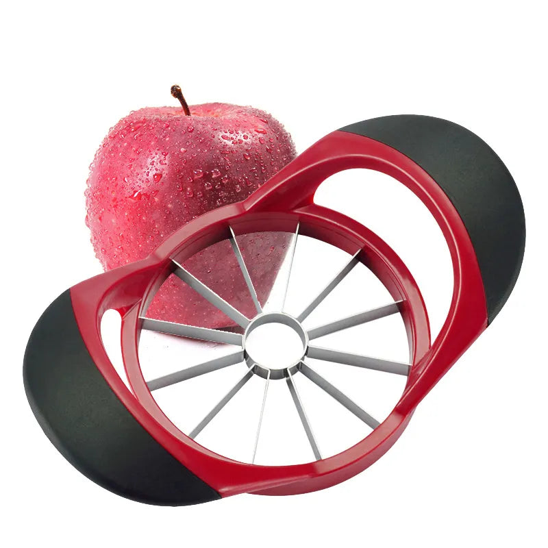 Apple Slicer Upgraded Version 12-Blade Large Apple Corer, Stainless