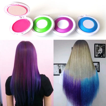 Hot 4 colors Hair Color Hair Chalk Powder European Temporary Pastel