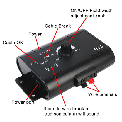 Invisible Wireless Electric Dog Fence System Outdoor Dog Training