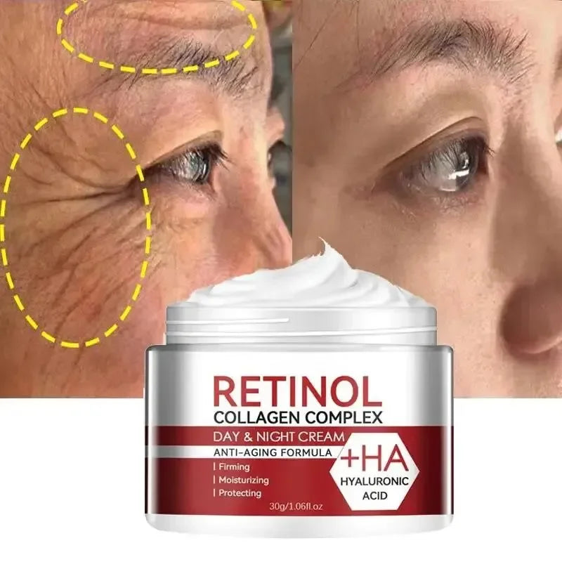 Retinol Wrinkle Removing Cream Anti Aging Firming Lifting Fade Fine