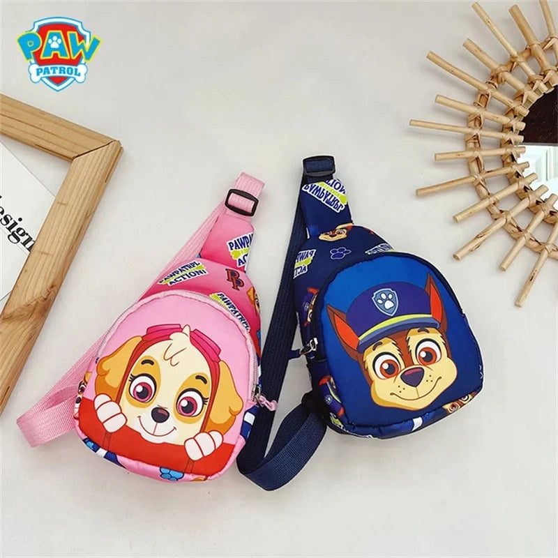 Paw Patrol Chest Bag Kids Children Mini Outdoor Shoulder Bags Boys