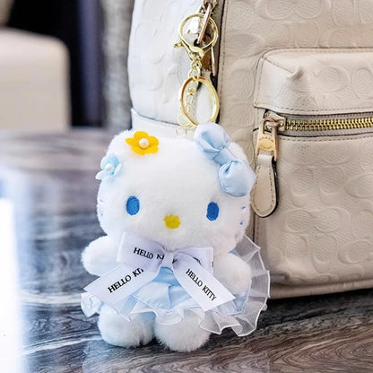 Sanrio Hello Kitty Cute Girl Keychain Bag Pendant Kuromi  Cinnamoroll