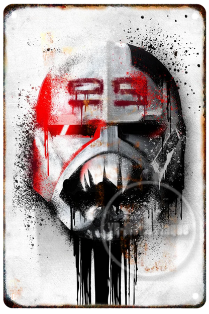 Star Wars Vader Vintage Metal Poster Movie Retro Tin Sign Cinema Wall