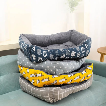 Pet Dog Cat Bed Mat Large Dog Sofa Bed Warm Pet Nest Kennel For Small