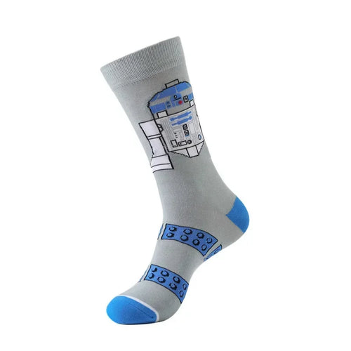 Socks Star Wars Anime Pure Cotton Mid Tube Socks Boys Four Seasons