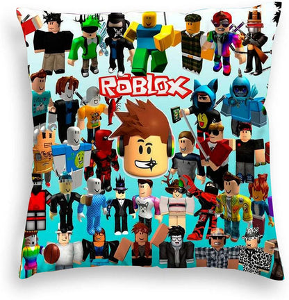 Cartoon Roblox Peripheral Pillowcase Car Living Room Game Characters