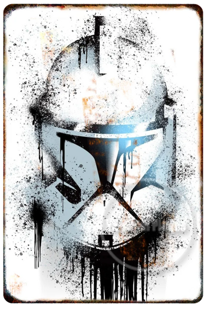 Star Wars Vader Vintage Metal Poster Movie Retro Tin Sign Cinema Wall