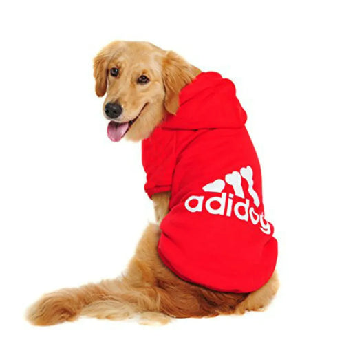 2021 Winter Pet Dog Clothes Dogs Hoodies Fleece Warm Sweatshirt Small