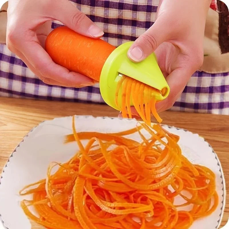 Kitchen Tool Vegetable Fruit Multifunction Spiral Shredder Peeler