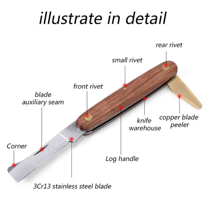 Plant Grafting Knife Grafting Tools Foldable Grafting Pruning Knife