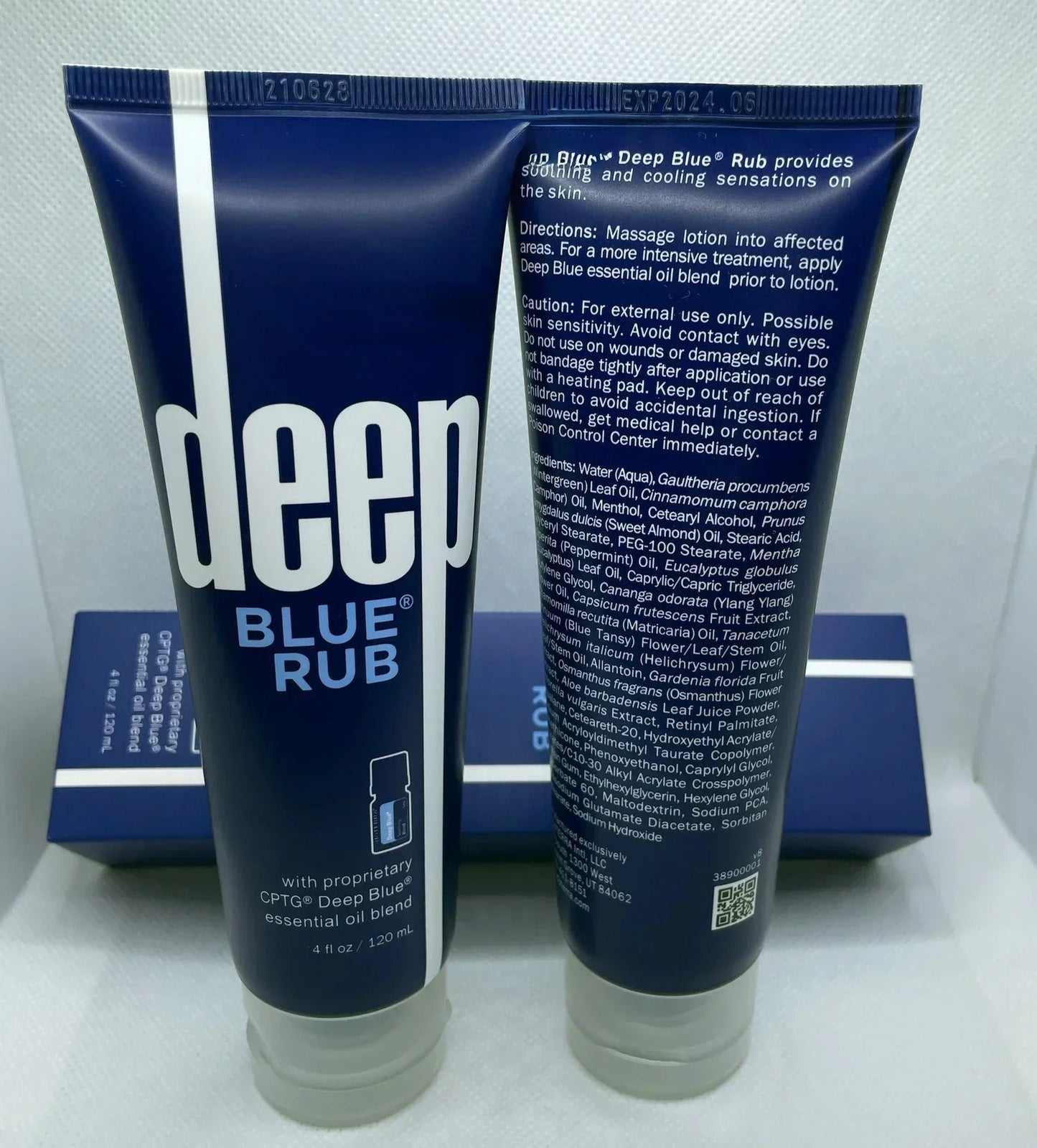 2pcs/set hot sell creme deep blue rub doterra with proprietary cptg