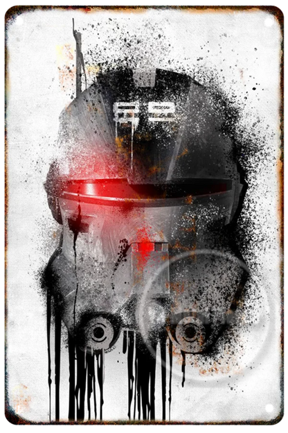 Star Wars Vader Vintage Metal Poster Movie Retro Tin Sign Cinema Wall