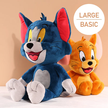 Tom And Jerry Plush Toy Cartoon Movie Cat Tuffy Nibbles Mouse Plushies