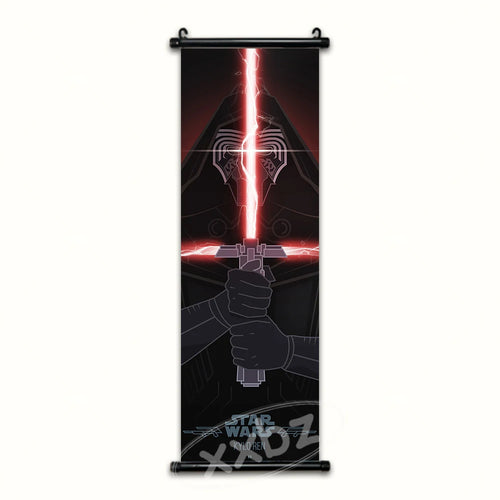 Star Wars Scrolls Picture Wallpaper Luke Skywalker Poster General Leia