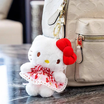 Sanrio Hello Kitty Cute Girl Keychain Bag Pendant Kuromi  Cinnamoroll