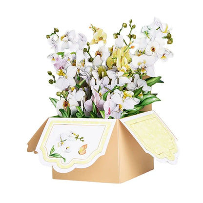 Flower Greeting Card With Envelope Surprise Gifts For Mothers Day