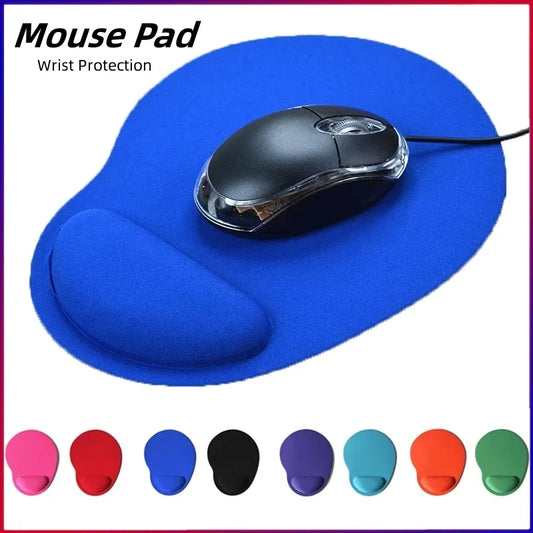 Office Work Mousepad With Gel Wrist Support Ergonomic Gaming Desktop