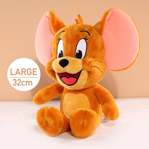 Tom And Jerry Plush Toy Cartoon Movie Cat Tuffy Nibbles Mouse Plushies