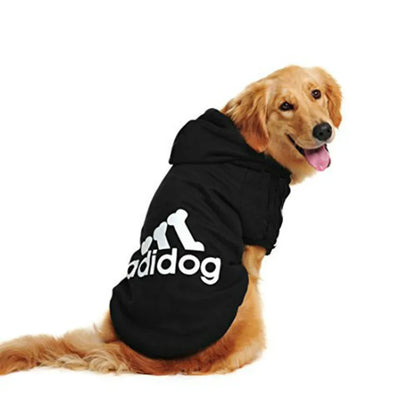 2021 Winter Pet Dog Clothes Dogs Hoodies Fleece Warm Sweatshirt Small