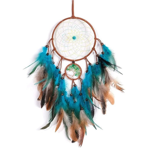 Wall Hanging Dreamcatchers Gem Crystal Tree Of Life Dream Catcher Home