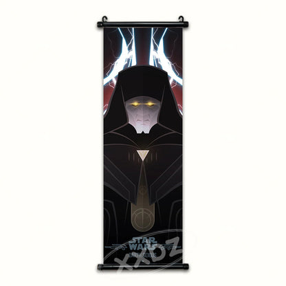 Star Wars Scrolls Picture Wallpaper Luke Skywalker Poster General Leia