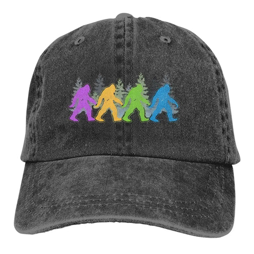 Yeti Baseball Cap Men Hats Women Visor Protection Snapback Bigfoot