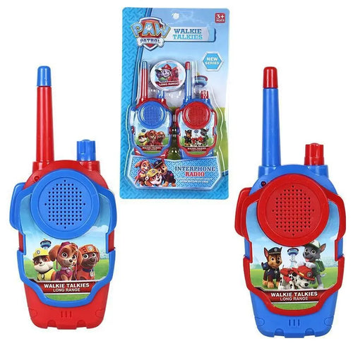 PAW Patrols Toy Walkie Talkies Set Children Walkie Radio Cartoon Kids