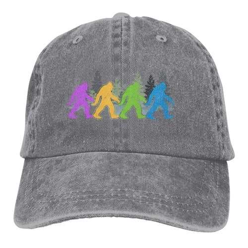 Yeti Baseball Cap Men Hats Women Visor Protection Snapback Bigfoot