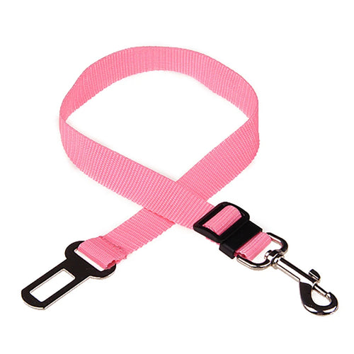 Adjustable Pet Dog Cat Car Seat Belt Quick Release Harness Belt Travel