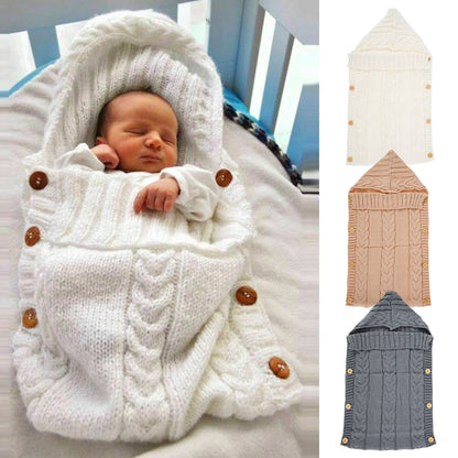 Baby Swaddle Blanket Newborn Baby Sleeping Bag Receiving Blankets Soft