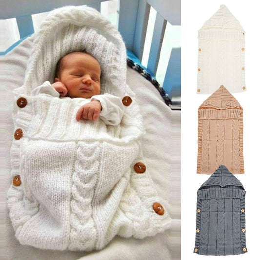 Baby Swaddle Blanket Newborn Baby Sleeping Bag Receiving Blankets Soft