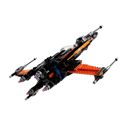 FIT 75102 748PCS Stars Space Wars Poe X-wing Fighter Aircraft Fighter